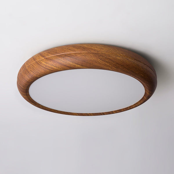 BrightNode | Wood Grain Round Ceiling Lamp | Lamp Lounge