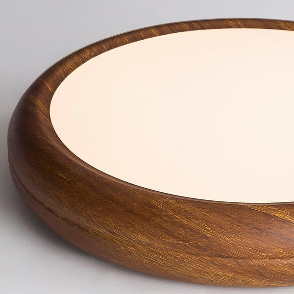 BrightNode | Wood Grain Round Ceiling Lamp | Lamp Lounge